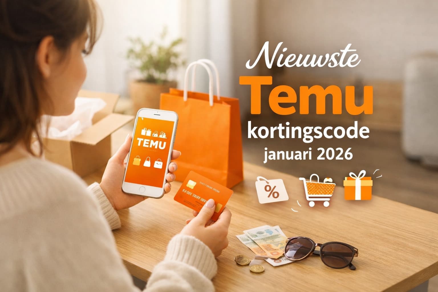 Nieuwste Temu kortingscode januari 2026 voor maximale besparing