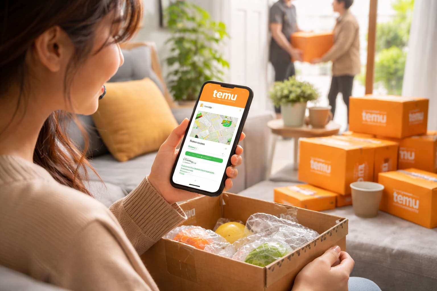 Temu bestelling volgen eenvoudig via de Temu-app