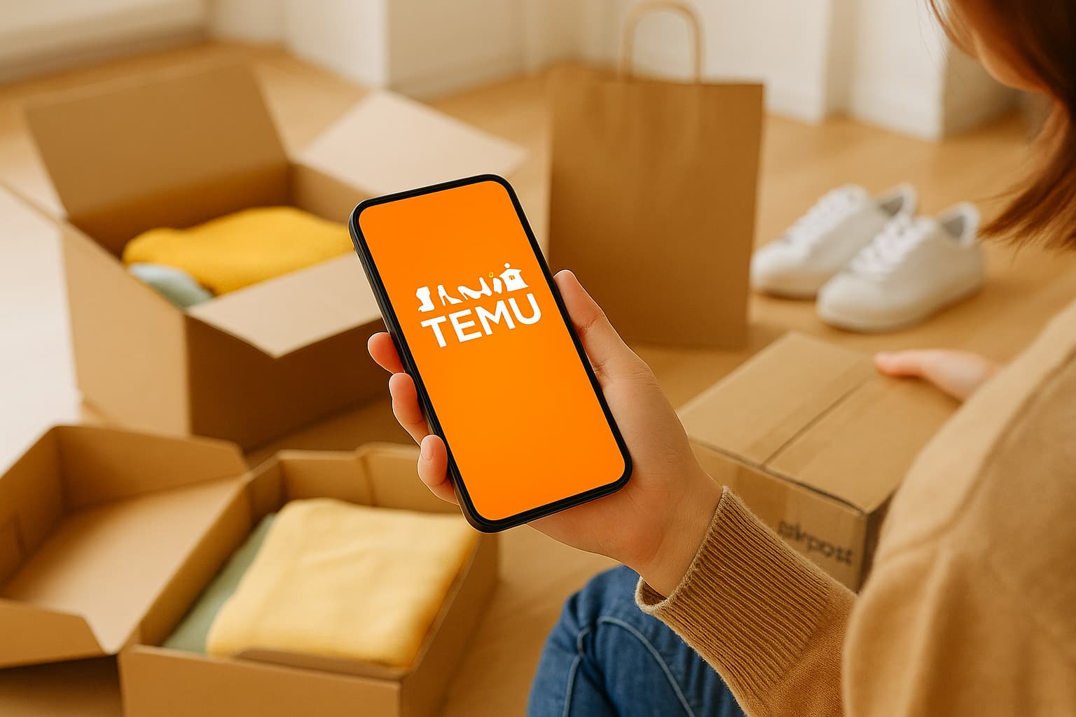 Temu gratis verzending slim benutten met de Temu-app