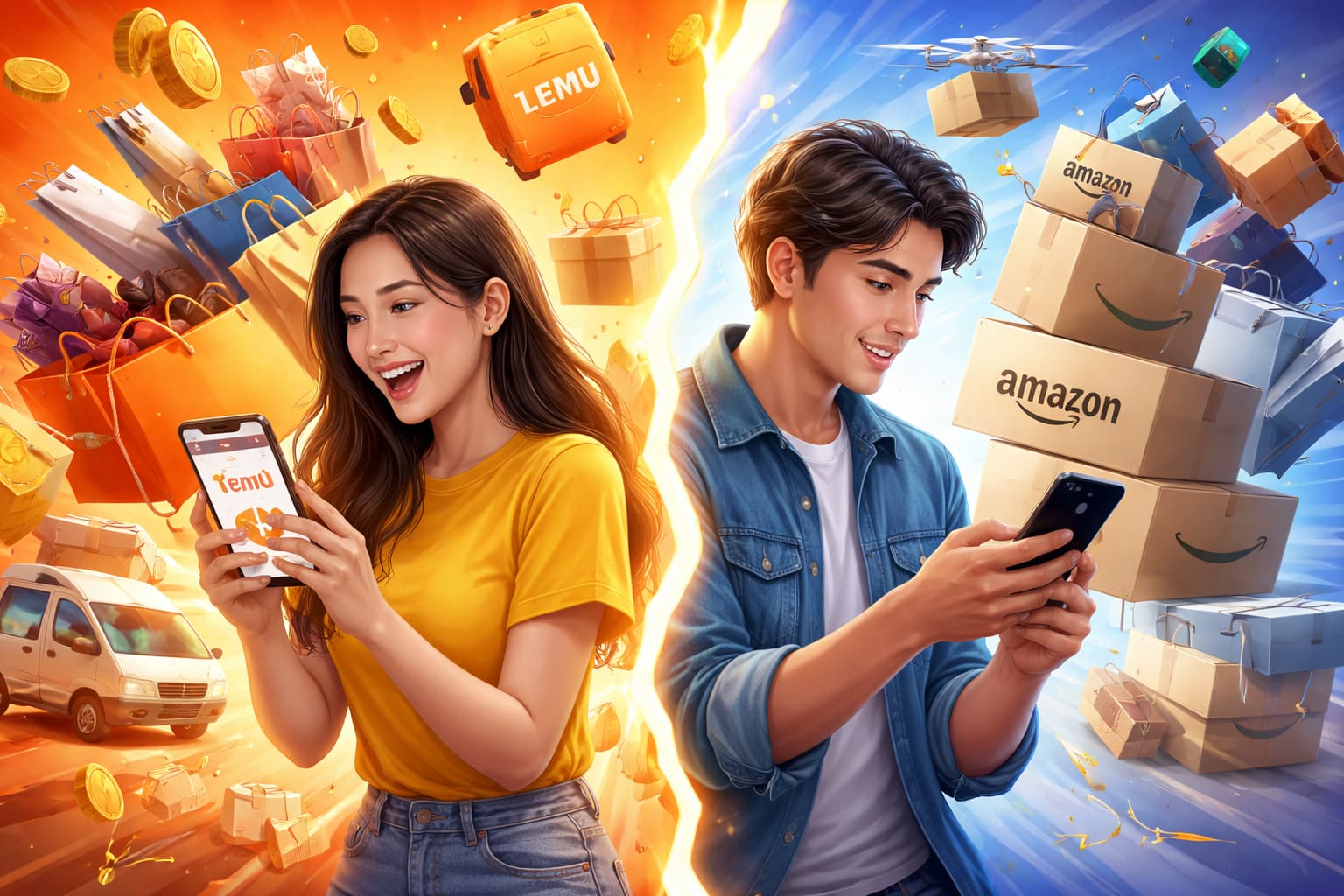 Temu vs Amazon: welke shopping-app past beter bij jou