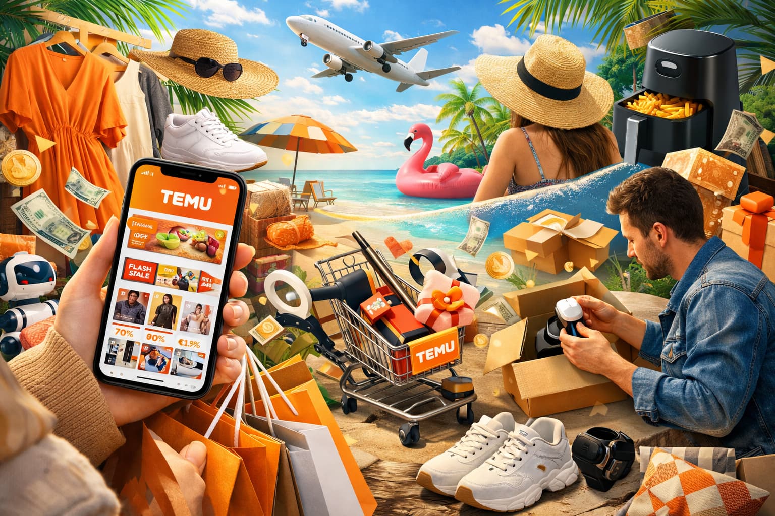 Altijd besparen met beste wekelijkse Temu-aanbiedingen