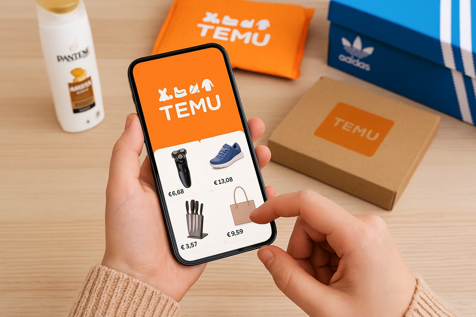 Merkproducten kopen op Temu voor slim en betaalbaar shoppen