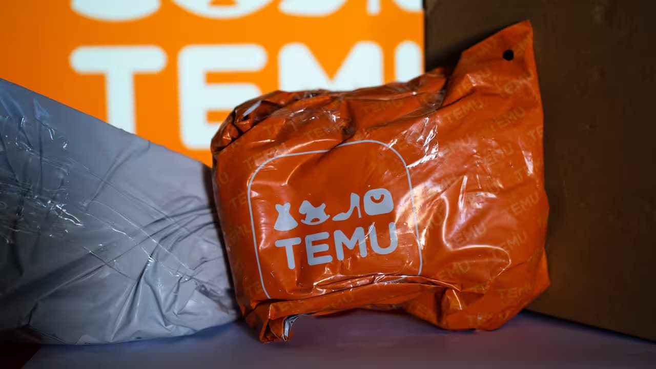 Elektronica en gadgets in de Temu-app