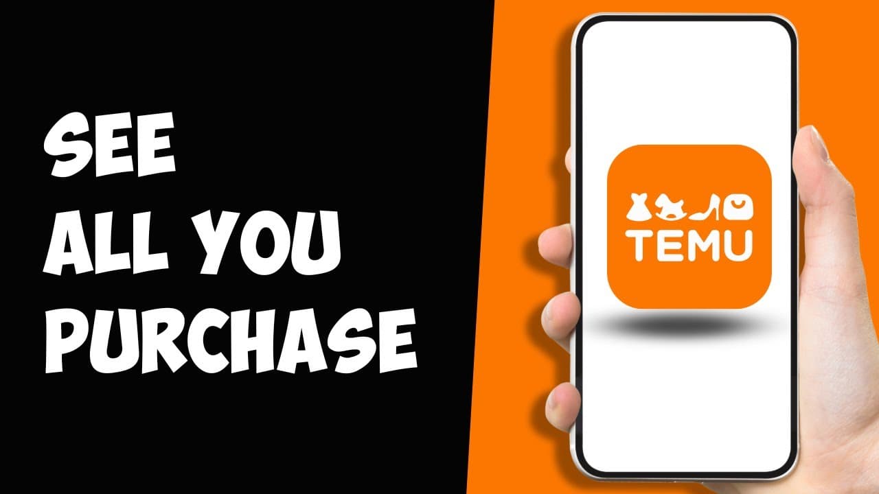 Bestelgeschiedenis van Temu bekijken voor slimme aankopen