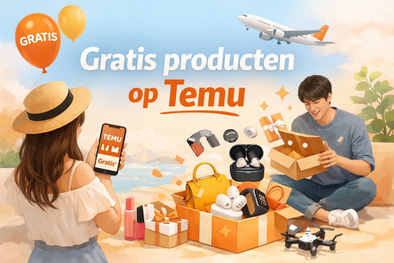 Gratis producten op Temu eenvoudig ontdekken