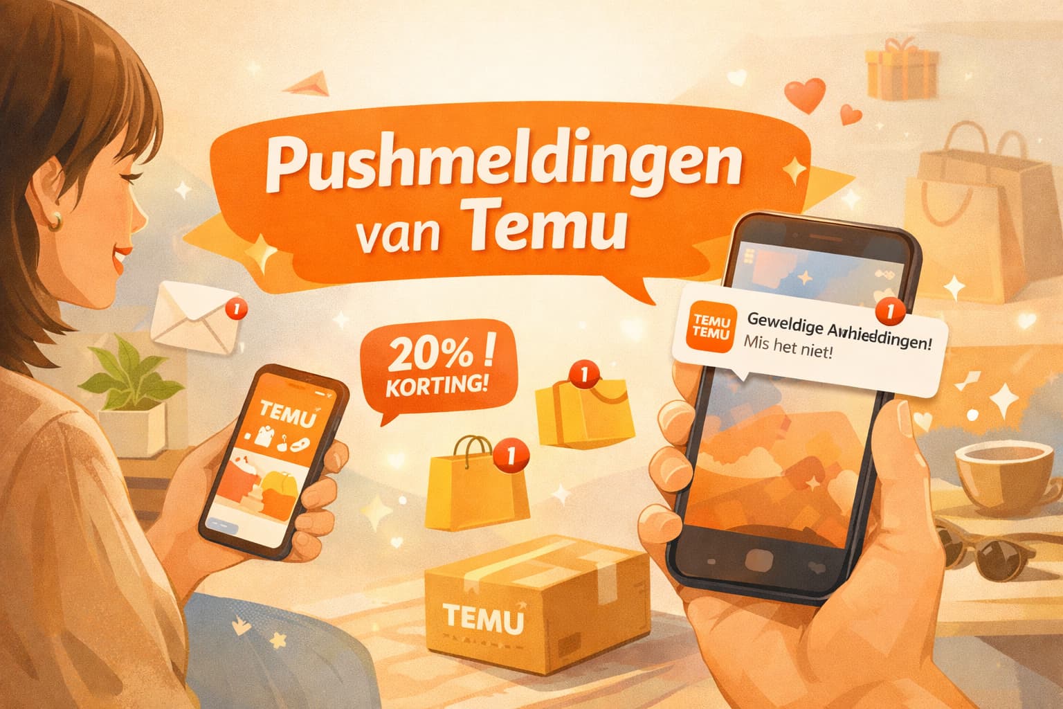 Alles wat je moet weten over Pushmeldingen van Temu