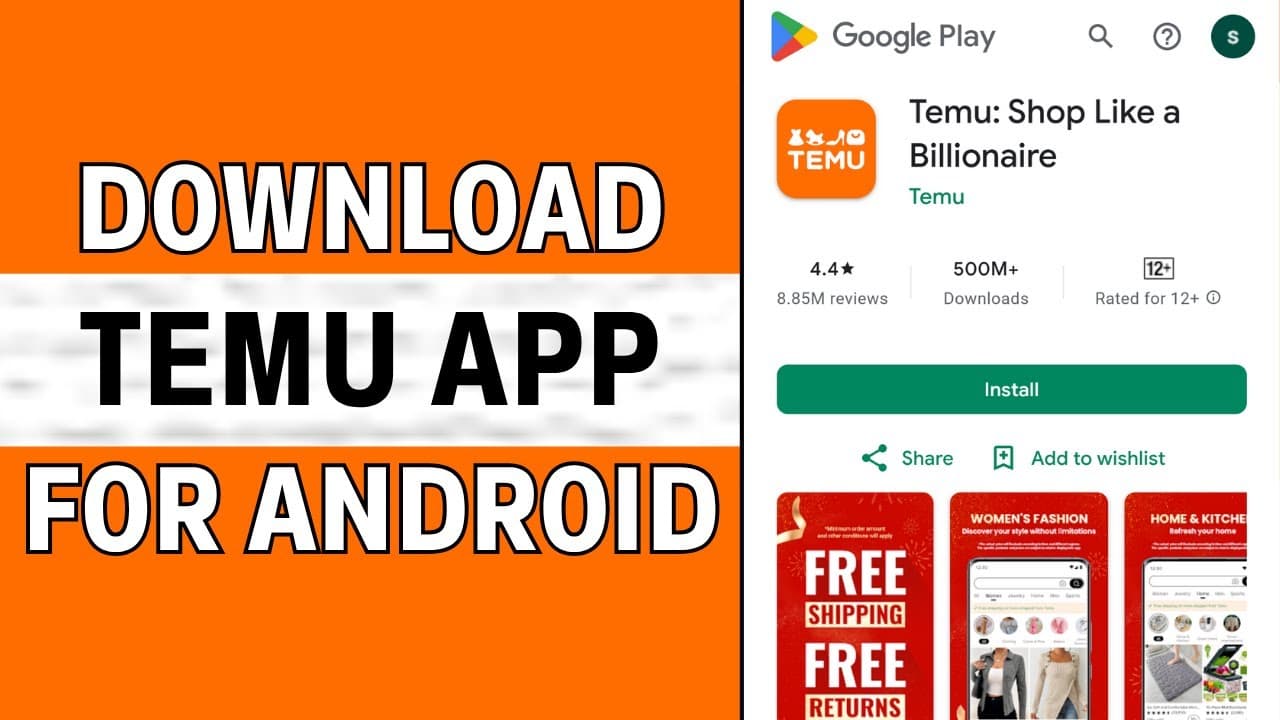 Temu-app downloaden voor Android: stap-voor-stap uitgelegd