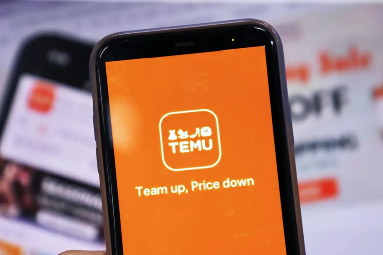 Betalen en verzenden via de Temu-app