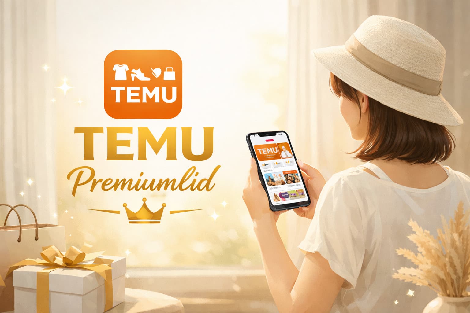 Temu premiumlid en slim besparen met de Temu-app
