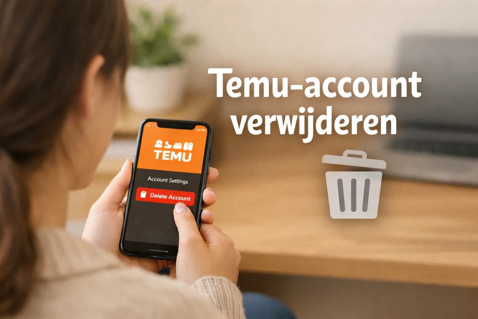 Temu-account verwijderen in de Temu app uitgelegd