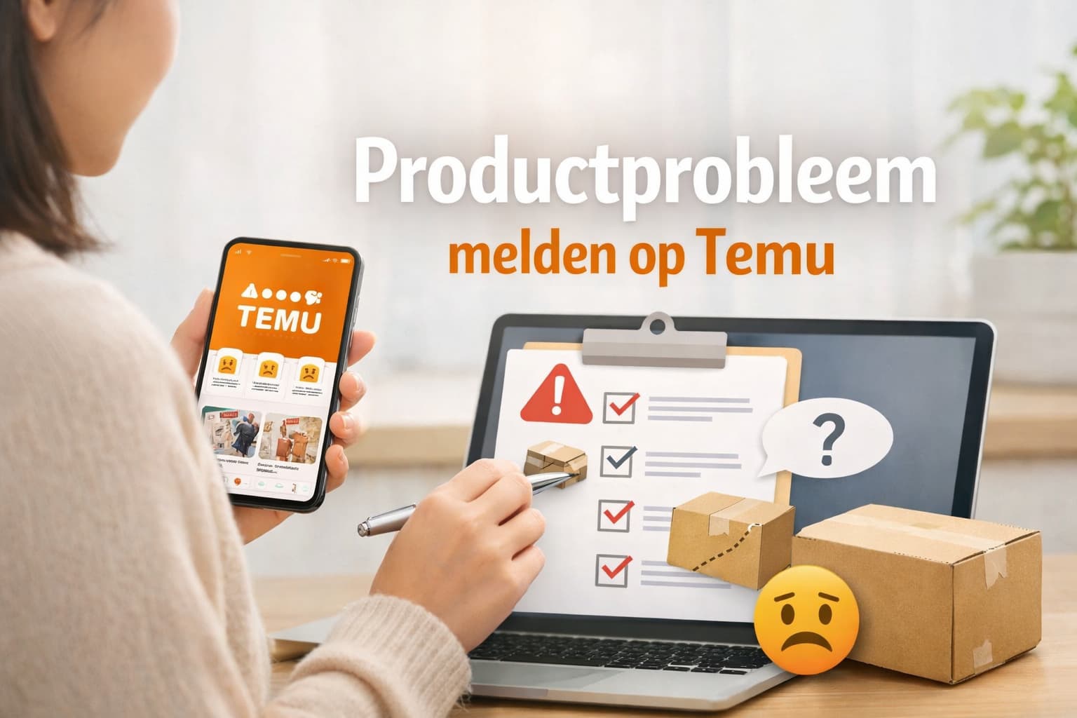 Productprobleem melden op Temu eenvoudig uitgelegd